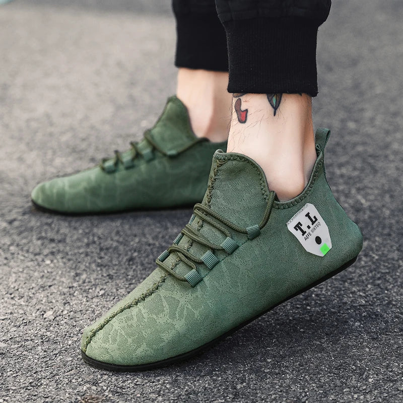 YRZL mocasines de malla para hombre, mocasines para conducir, zapatos planos de alta calidad para caminar, mocasines informales antideslizantes transpirables, zapatos de verano para hombre