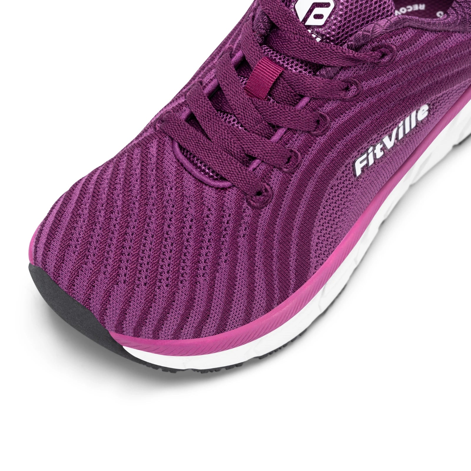 Zapatos FitVille con puntera ancha para mujer, transpirables, de ajuste amplio, ligeros para pies hinchados, con amortiguación para aliviar el dolor.