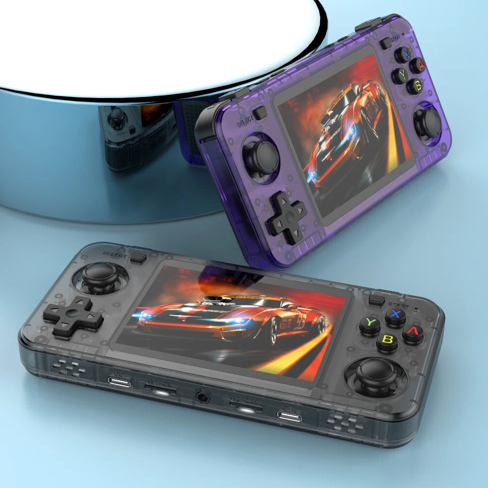 Consola de Juegos Retro R36H, Pantalla IPS 3.5 Pulgadas, Código Abierto
