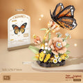 Bloques de Construcción de la Serie de Insectos Brillantes LOZ, Mini Modelo DIY, Decoración para el Hogar, Regalo de Cumpleaños para Adultos