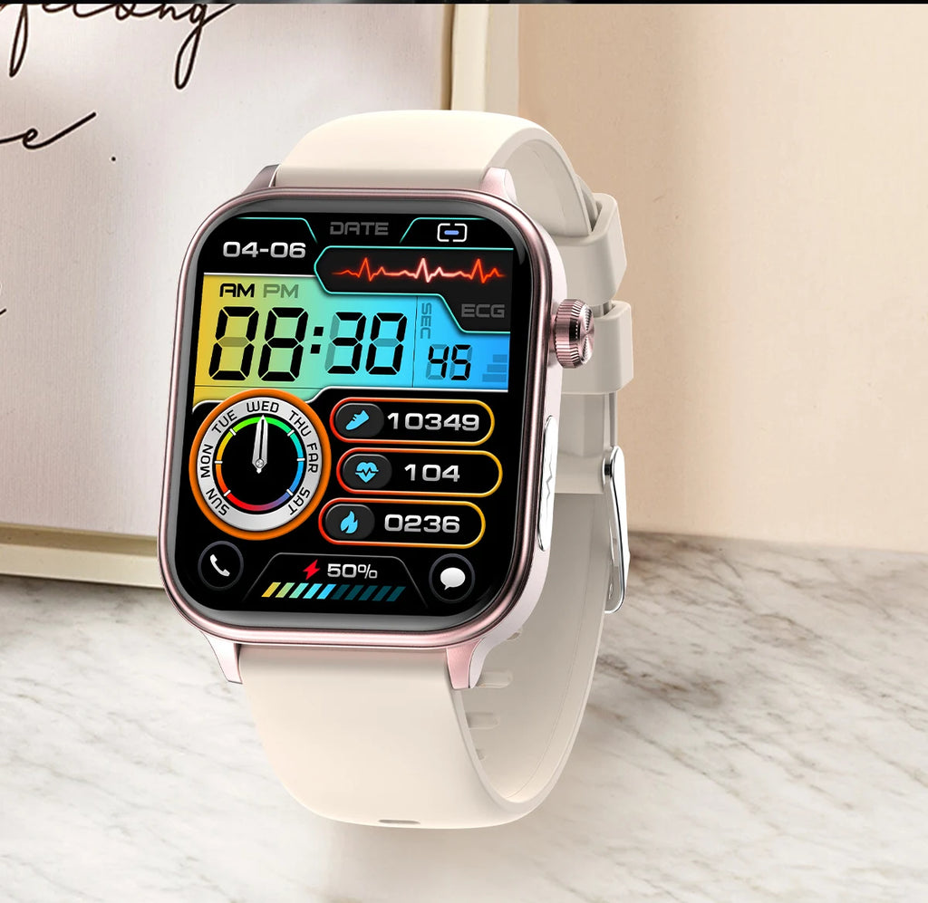 Smartwatch con Diagnóstico AI y ECG para Hombre