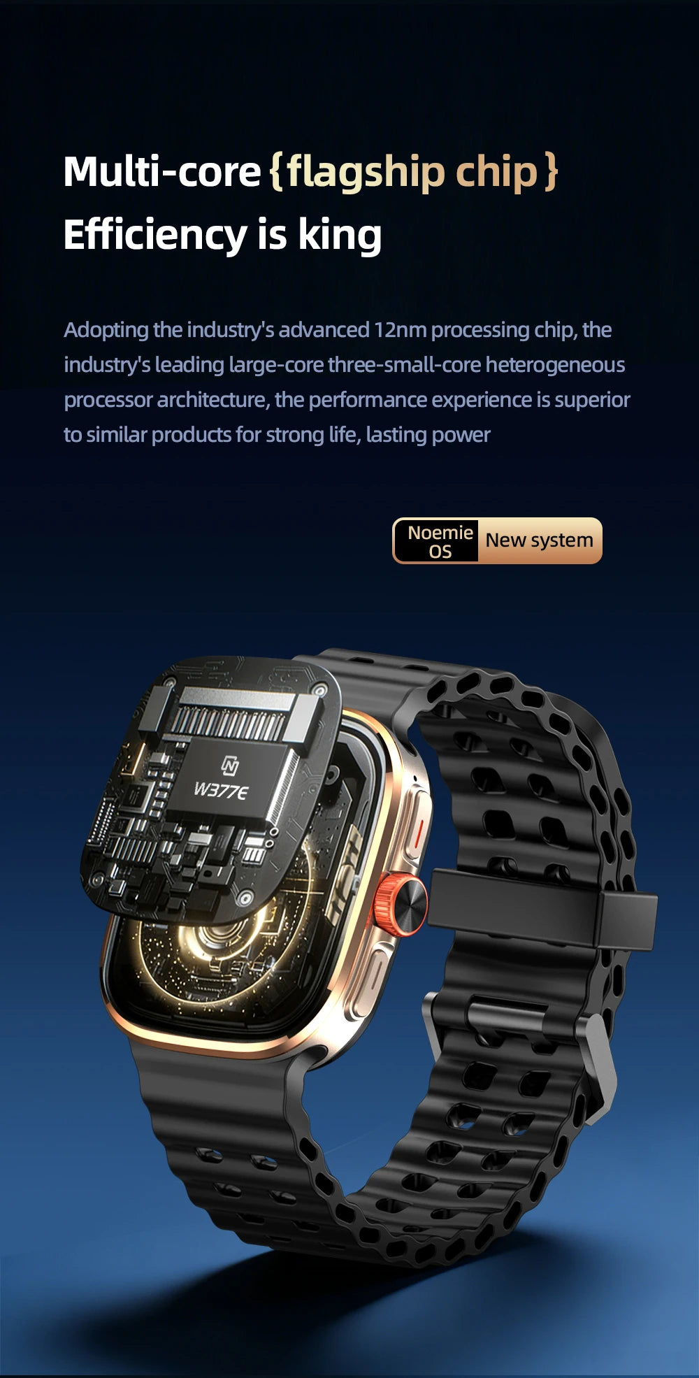 Reloj Inteligente P2 5G Android AMOLED Cámara