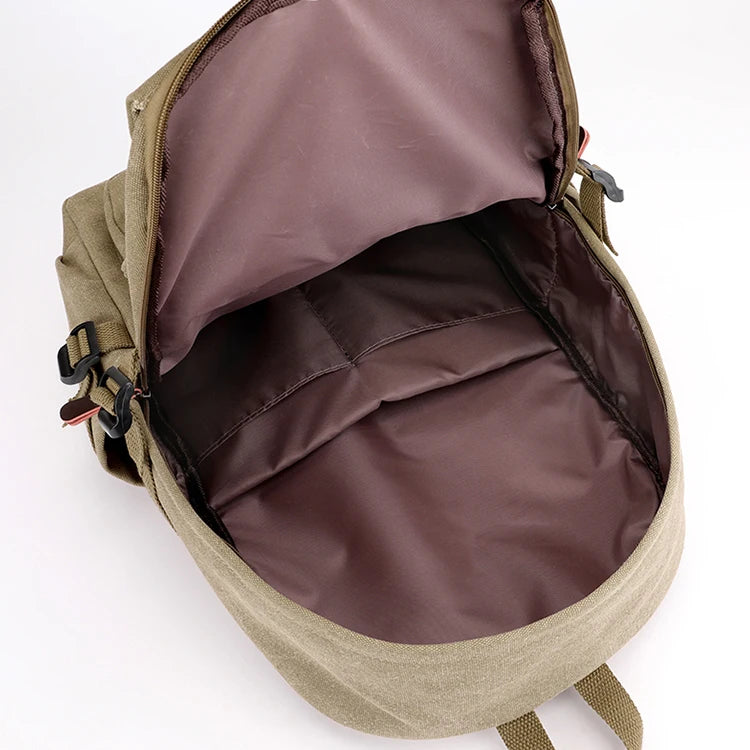Mochila de viaje de gran capacidad para hombre, adecuada para diferentes grupos de personas, longitud de la correa de hombro ajustable, multicompar