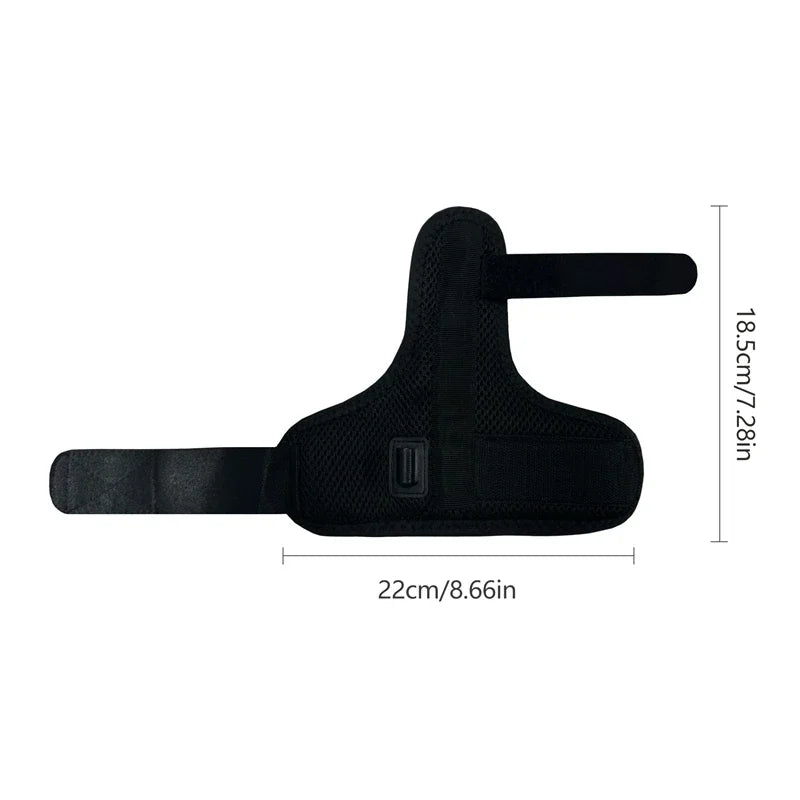 Masajeador de pulgar y muñeca calentado, artritis alimentada por USB, alivio del túnel carpiano, tendinitis del pulgar, esguinces, dolor, alivia la relajación muscular