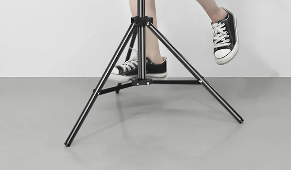 Luz de Video de 26CM, Anillo de Luz LED Regulable para Selfies, Lámpara de Anillo USB con Soporte de Trípode Opcional para Grabación de Video y Maquillaje