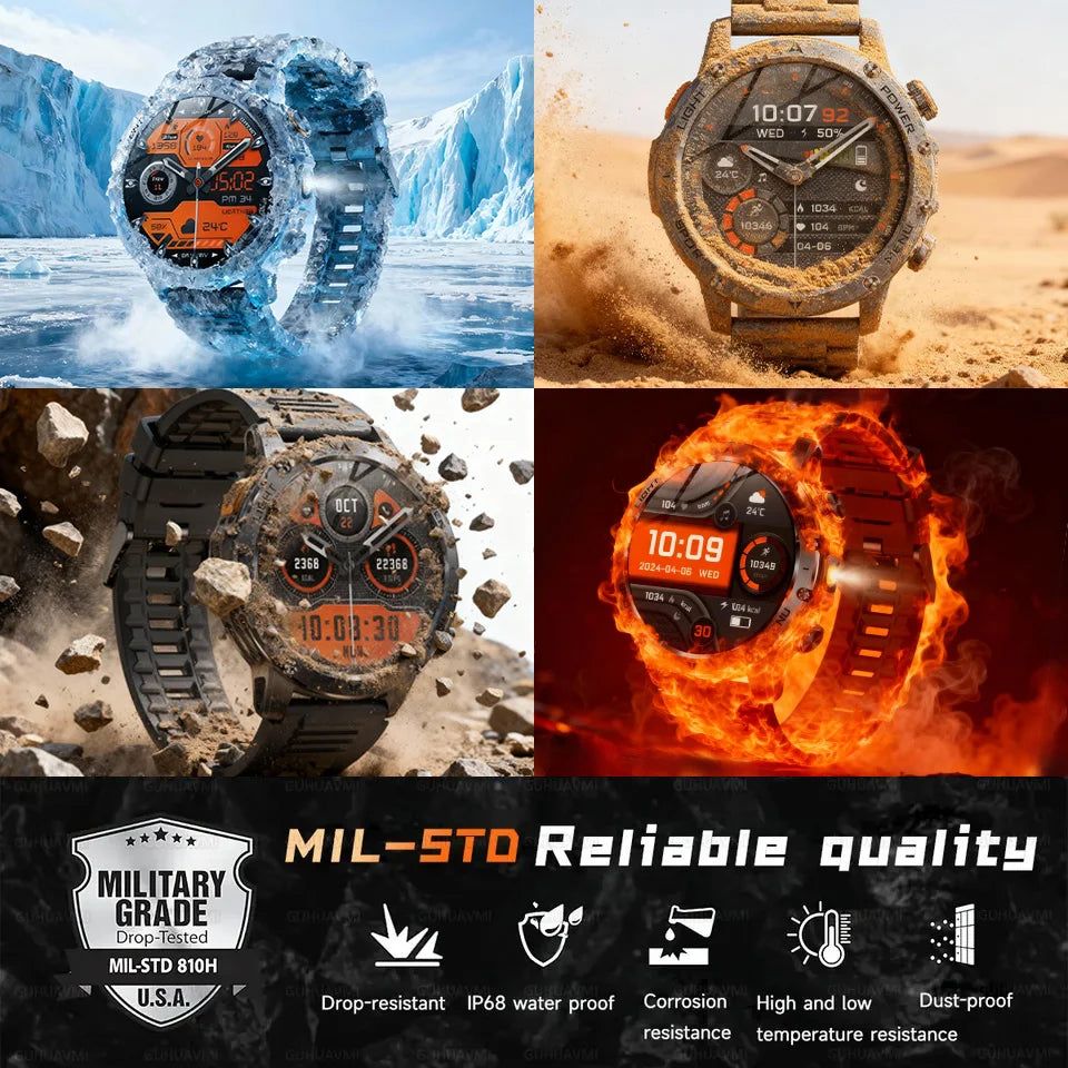 Reloj Inteligente T-REX3 con GPS y Batería 1000mAh