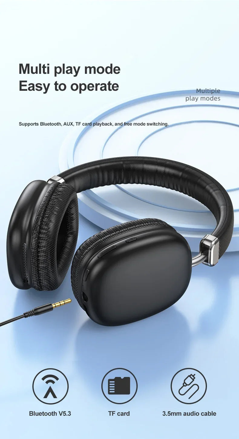Audífonos Bluetooth 5.3 Max 2025, Audífonos Intrauditivos Inalámbricos, Audífonos Pro Max para iOS y Android, TWS Bluetooth