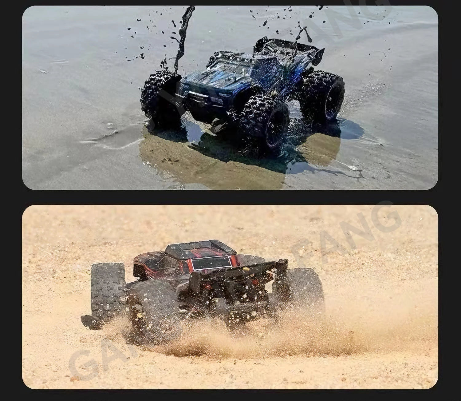 Auto de Carreras RC 1:16 Alta Velocidad 85KM/H con LED para Niños