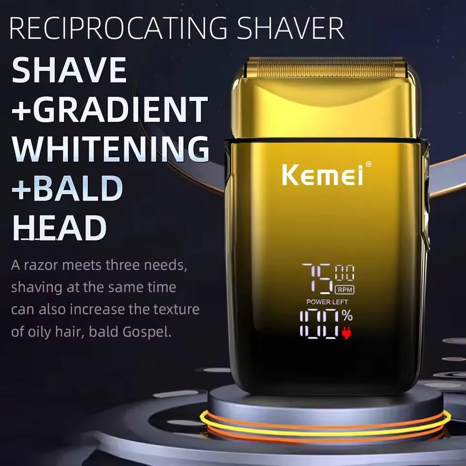 Cortadora de Pelo Inalámbrica Recargable para Hombre, Modelos KM-5083, KM-1506, KM-TX10