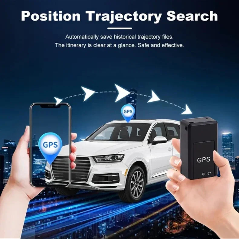 Localizador GPS para Motocicleta y Automóvil GF07, Mini Rastreador Magnético para Vehículos, Mascotas, Niños y Ancianos, con Aplicación de Posicionamiento GPS ﻿