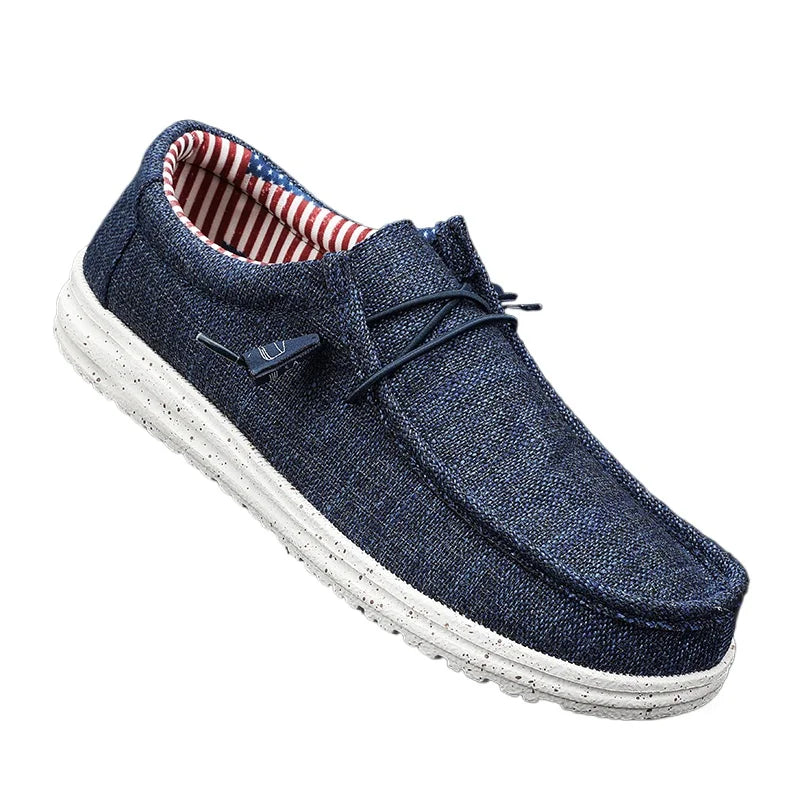 Mocasines casuales para hombre, ultraligeros, sin cordones, transpirables y antideslizantes