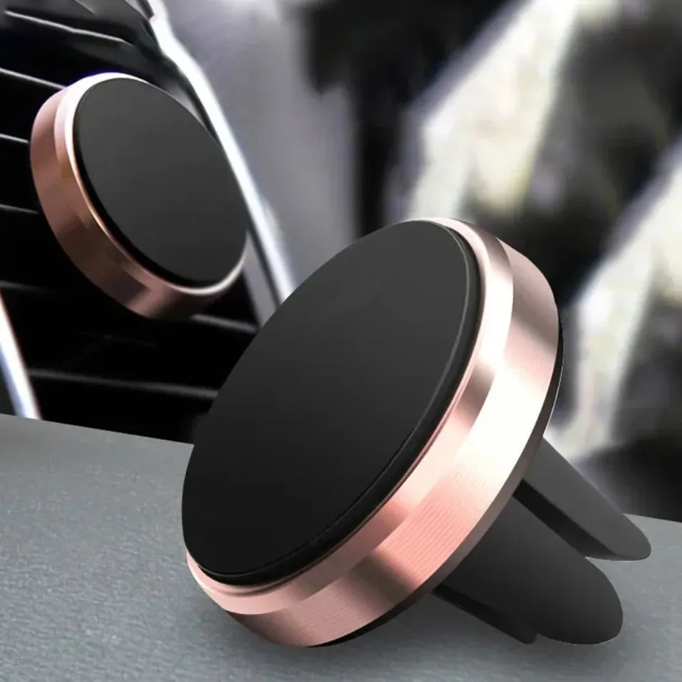 Soporte Magnético para Teléfono Celular con Ventilación de Aire para Automóvil, Soporte GPS Magsafe Compatible con iPhone 12-17 Pro Max, Samsung, Xiaomi y Otros Smartphones
