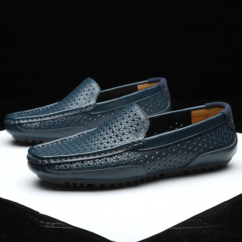 Mocasines de Cuero para Hombre – Calzado Casual Transpirable