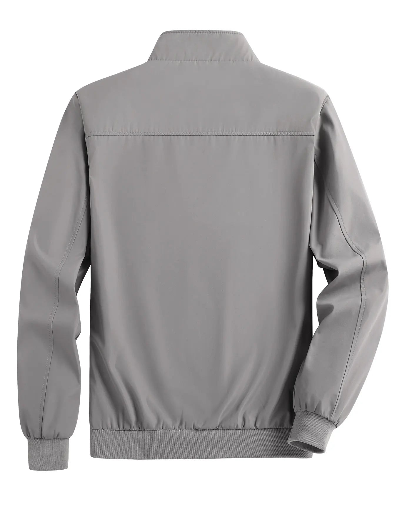 Cárdigan Hombre Cuello Levantado Primavera/Otoño – Chaqueta Versátil