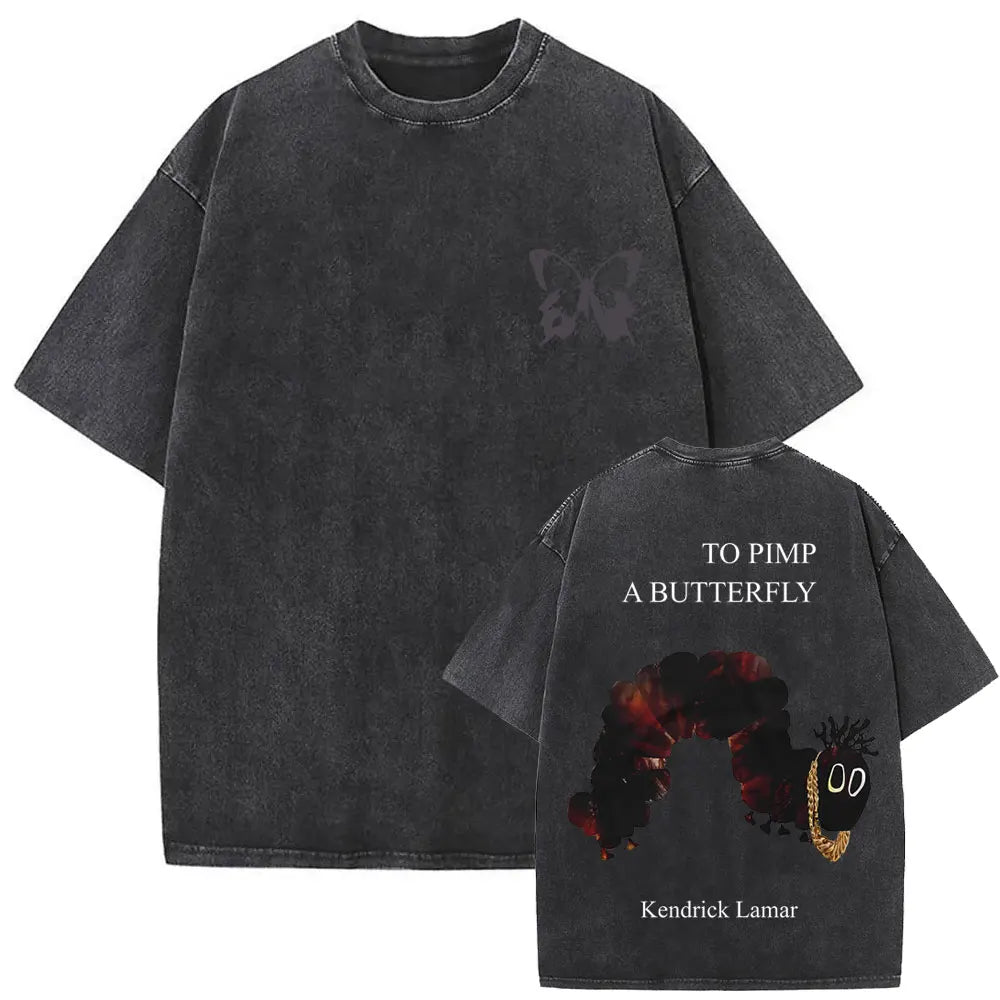 Camiseta Vintage Kendrick Lamar, Hip Hop Oversize, Unisex