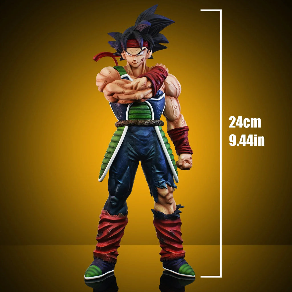 Dragon Ball Badak 24cm Anime Z muñeca colección modelo estatua juguete para regalo 9,4 pulgadas