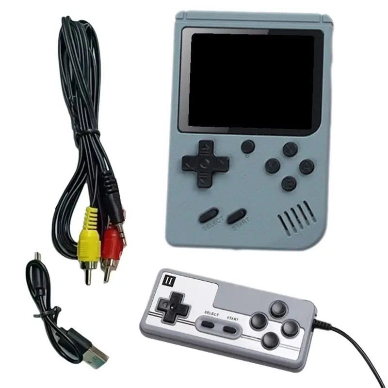 Consola de Videojuegos Retro Portátil, Pantalla LCD de 3.0 Pulgadas, 500 Juegos