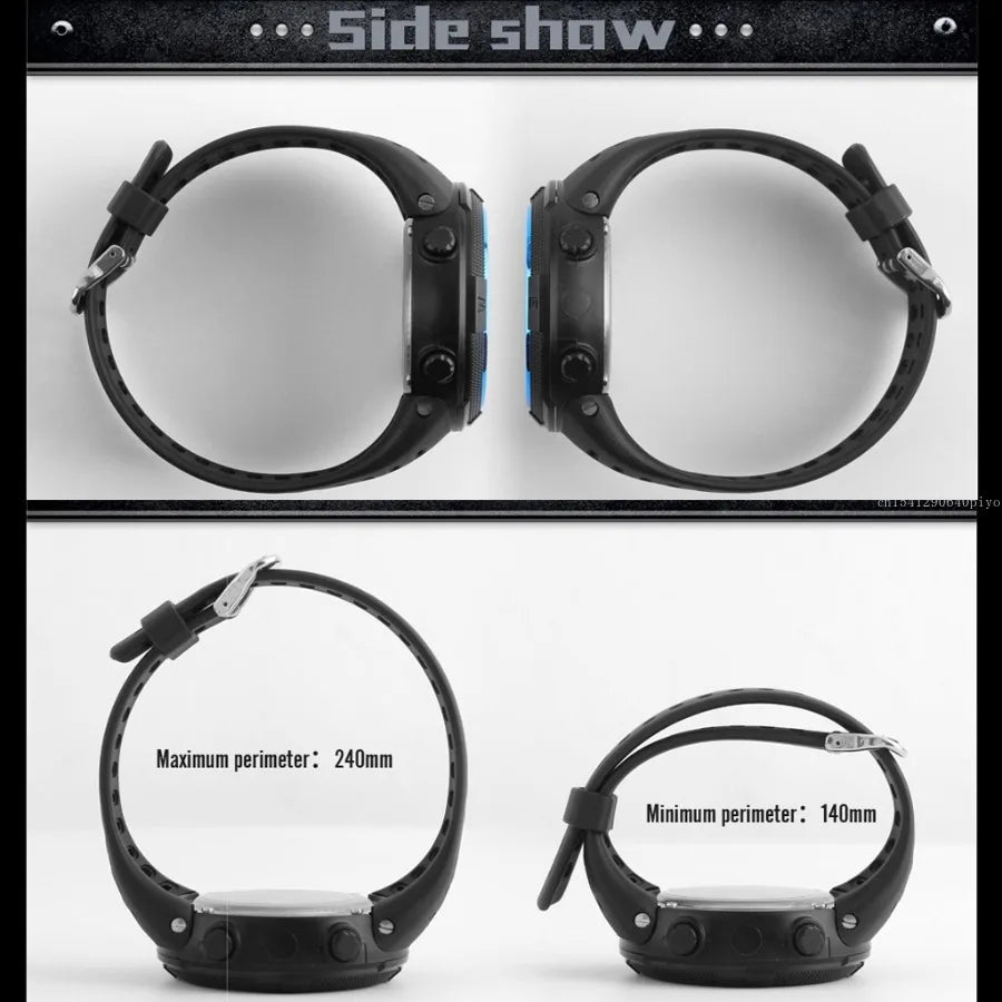 Reloj Digital LED Militar Deportivo Resistente al Agua