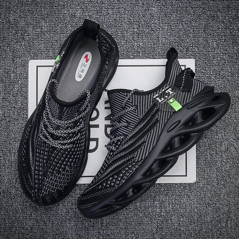 Zapatos deportivos informales de gran tamaño, zapatillas informales para hombre y mujer, nuevos zapatos impermeables para hombre, zapatos para correr ligeros, cómodos y transpirables