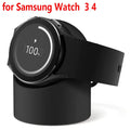 Soporte de carga de silicona Dsktop para Samsung Galaxy Watch 5, 4, 3, 40mm, 42mm, 44mm, 5 Pro, 45mm, Base de carga clásica de 46mm