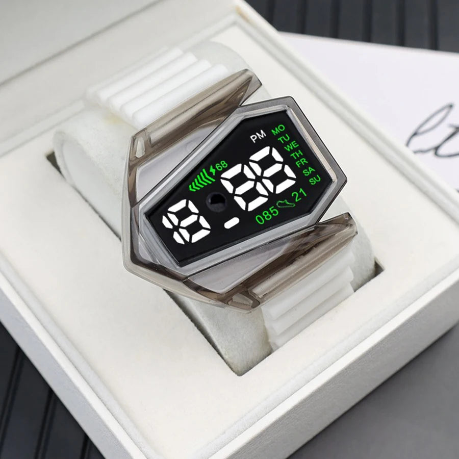 Reloj Digital Deportivo LED Táctil para Niños