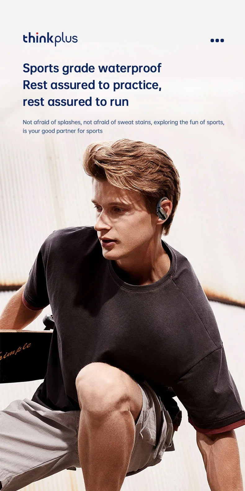 Auriculares Bluetooth Inalámbricos Lenovo XT80 con Micrófono