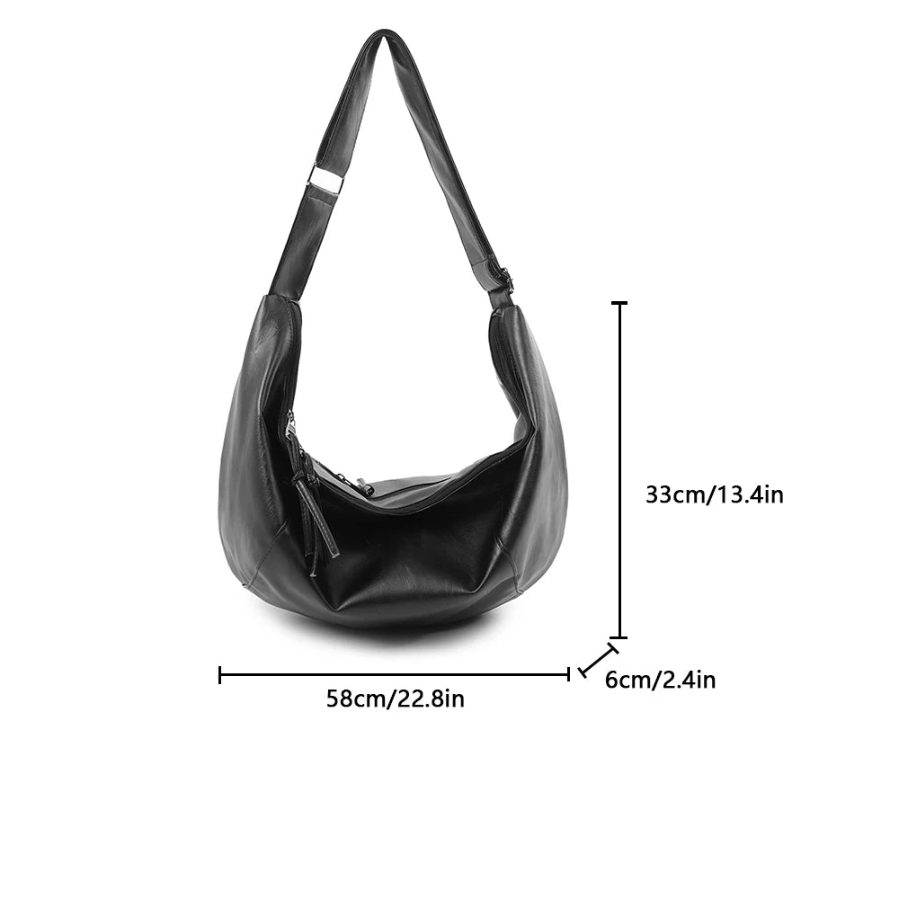 Bolso cruzado para hombre, informal, versátil, a la moda, de gran capacidad, mochila para deportes al aire libre ligera y sencilla