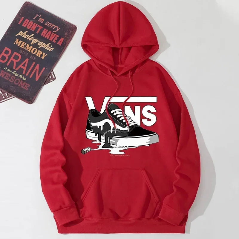 Hoodie Estampado Hip Hop para Hombre – Buzo con Capucha Vintage