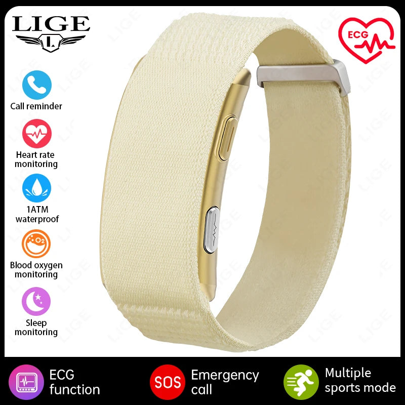 Reloj Inteligente ECG con Presión y Ritmo Cardíaco