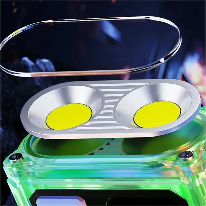 Mini Linterna LED Recargable para Camping COB