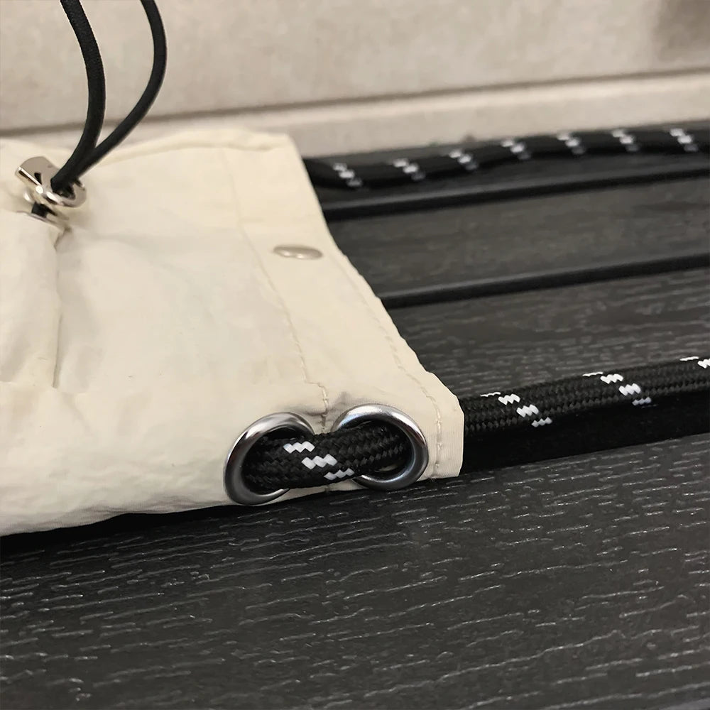 Bolso Bandolera de Nailon, Mini Bolso para Teléfono, Multifuncional, Cuadrado, Bolso de Hombro, Bolso Bandolera, Bolso de Lona, Bolso Mensajero