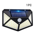 Luces Solares Exteriores 100 LED con Sensor de Movimiento