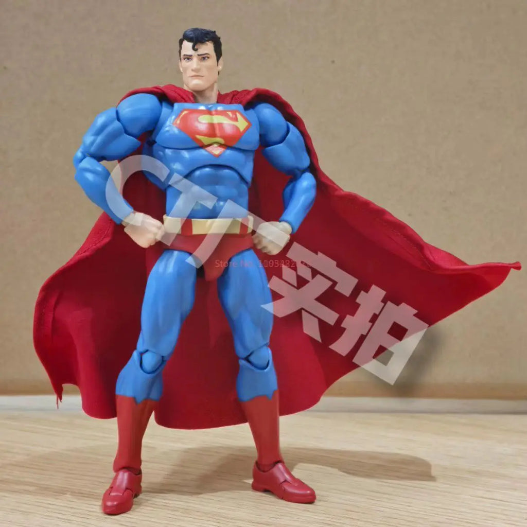 Figura de Acción Articulada CT MAFEX No.117 Superman (Hush) DC Comics Liga de la Justicia, Modelo Coleccionable para Adultos