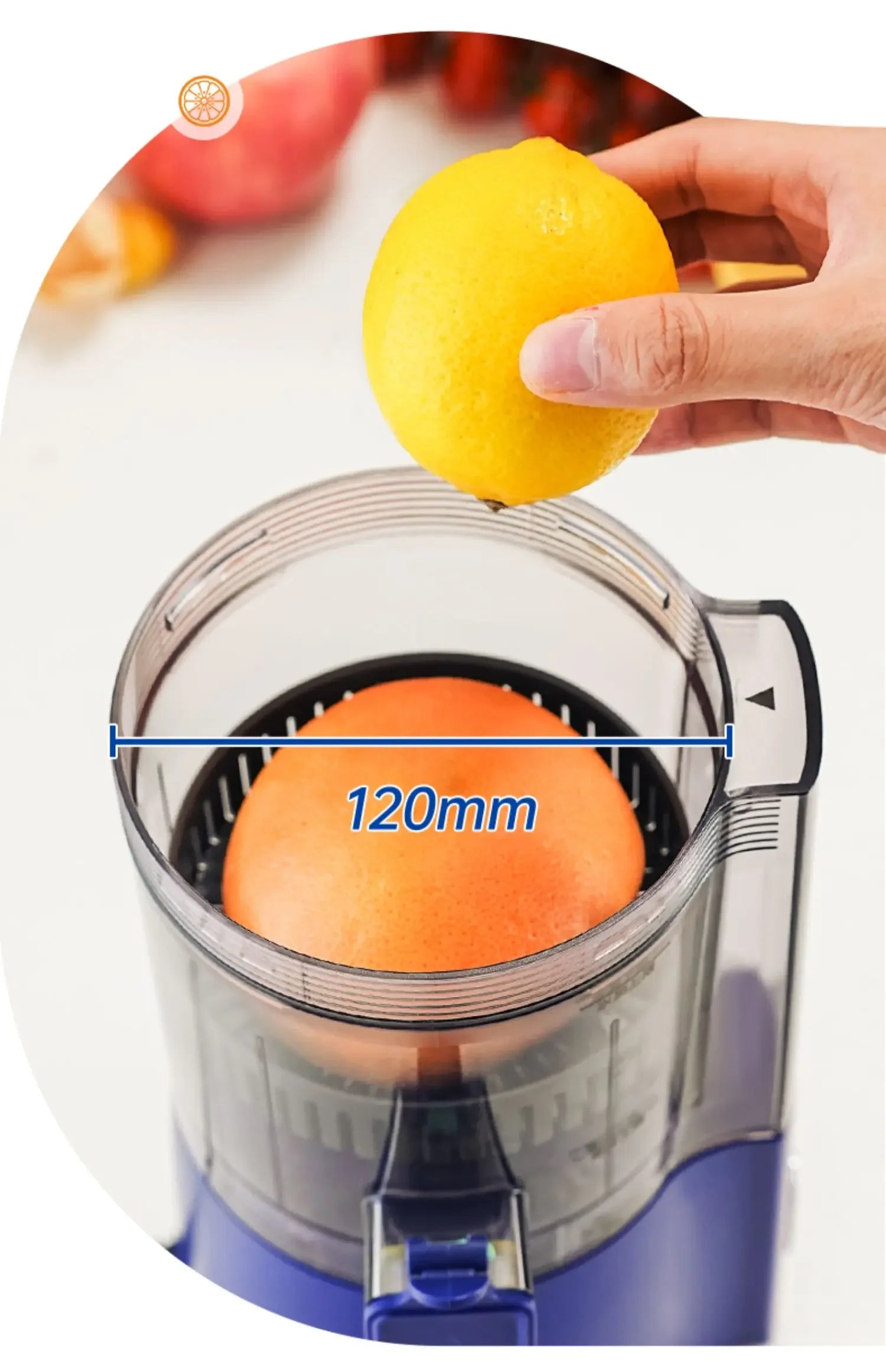 Exprimidor Eléctrico con Separador de Pulpa — 1 Litro
