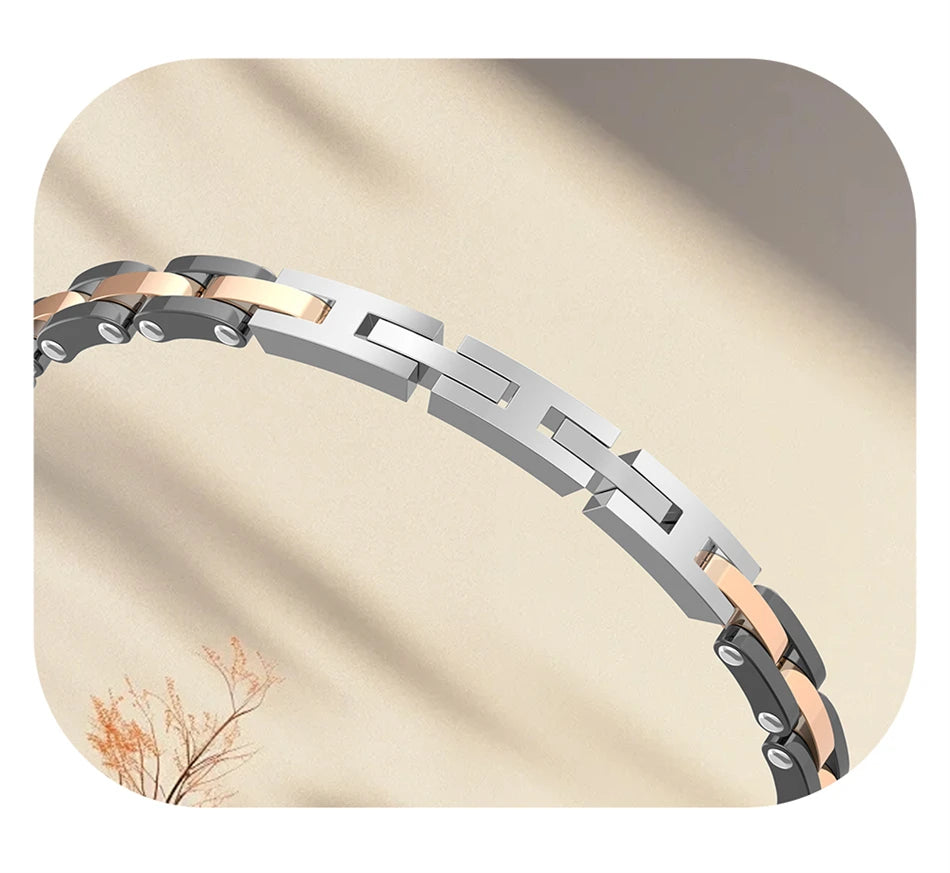 Pulsera inteligente LIGE para mujer con Bluetooth y monitoreo de salud