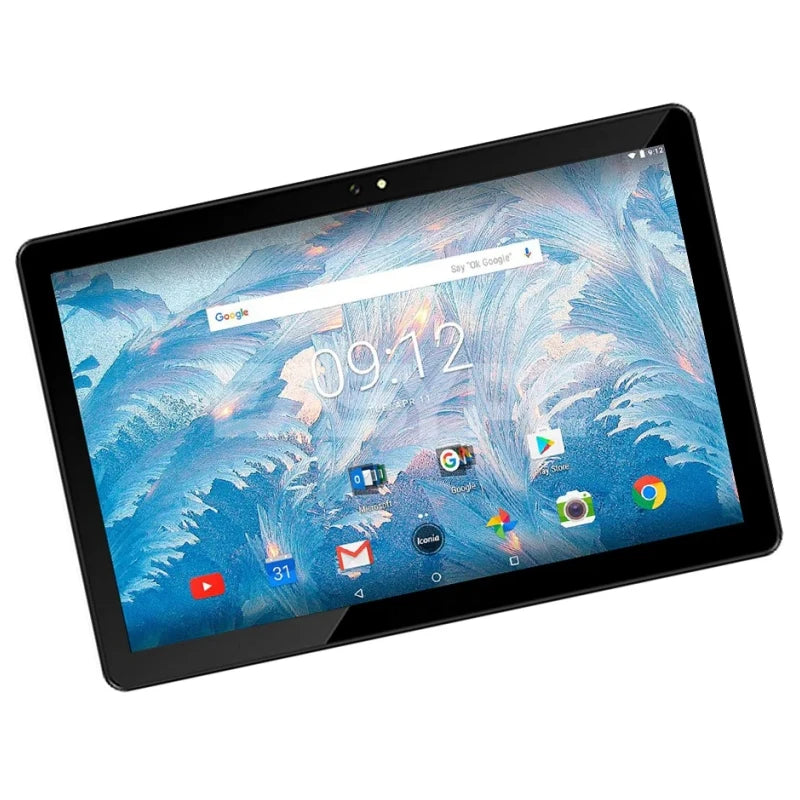 Tabletas 4G LTE T4 Android 9.0 de 10.1 Pulgadas, 3 GB de RAM, 32 GB de ROM, GSM, CPU de Cuatro Núcleos MTK8765 de 64 bits, 1280 x 800 IPS, 5000 mAh