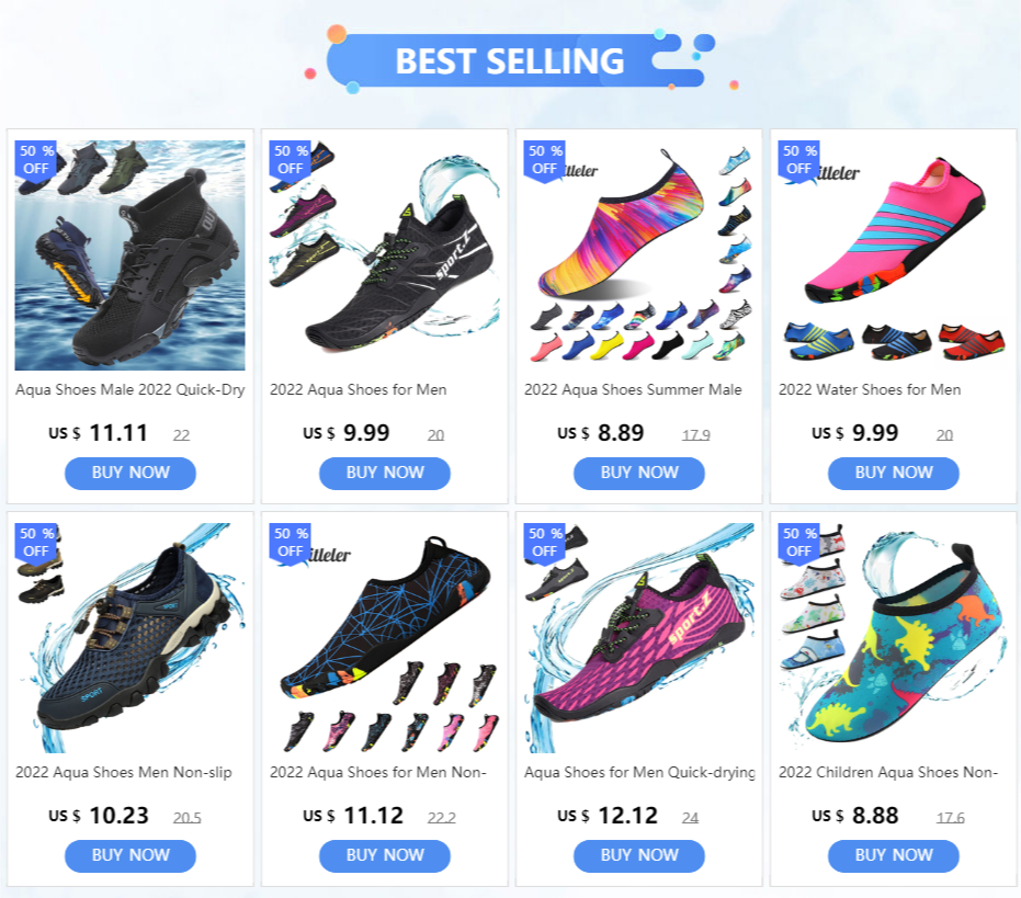 2023 zapatos acuáticos de verano para hombre, zapatos de agua descalzos para nadar en la playa, zapatos de agua ligeros para mujer, zapatos de pesca en el mar, envío gratis, talla grande 48