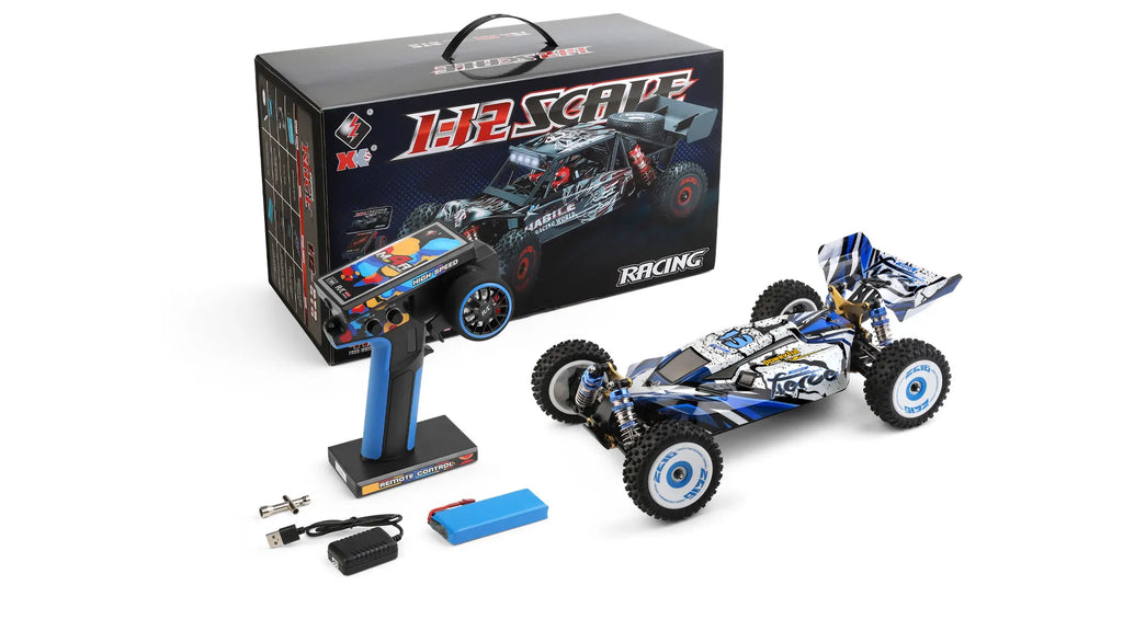 WLtoys 1/12 Autos RC 124017 124007 124016 124020 2.4G de Alta Velocidad   Coche de Carreras a Control Remoto sin Escobillas 4WD 75km/h, Juguete para Niños, Regalo
