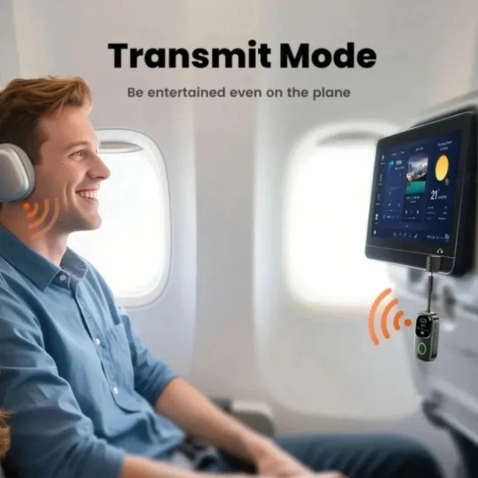 Nuevo receptor/transmisor de audio Bluetooth 5,4, adaptador Bluetooth para televisores, auriculares, coches y otros dispositivos con un conector de 3,5 MM
