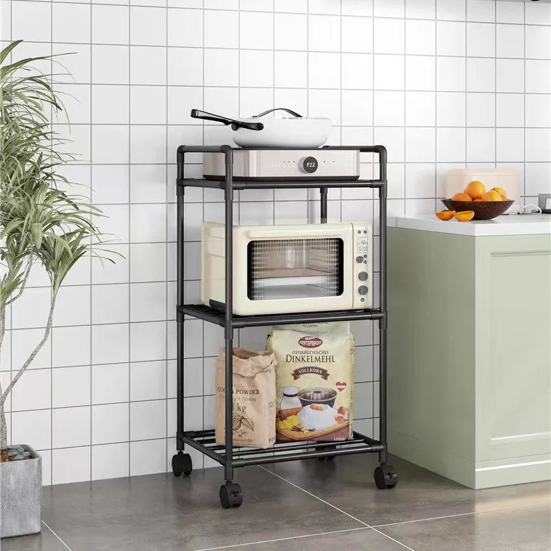 Estante de almacenamiento giratorio multiusos para cocina, balcón y dormitorio