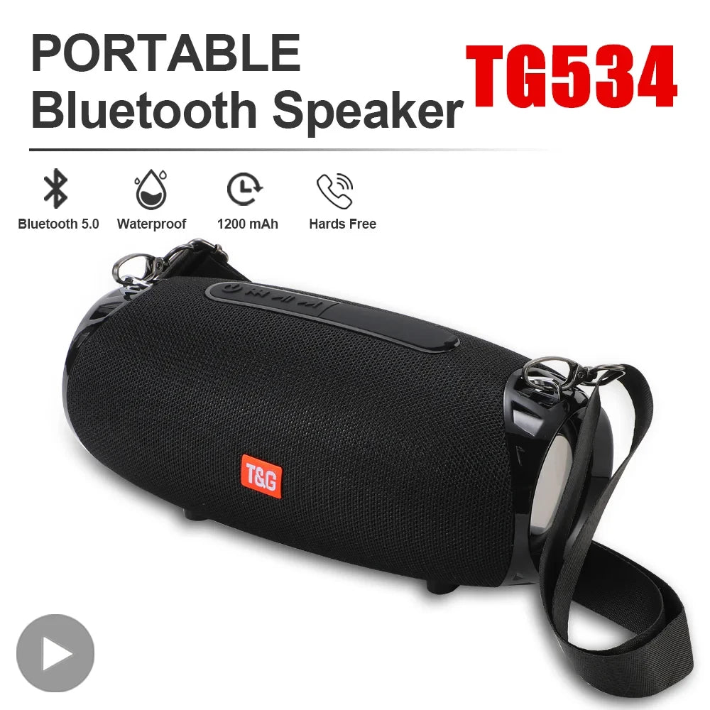 Subwoofer Caixa De Som Altavoz Bluetooth caja De sonido portátil música inalámbrico Woofer bajo ordenador PC TV Radio FM 10W potente grande