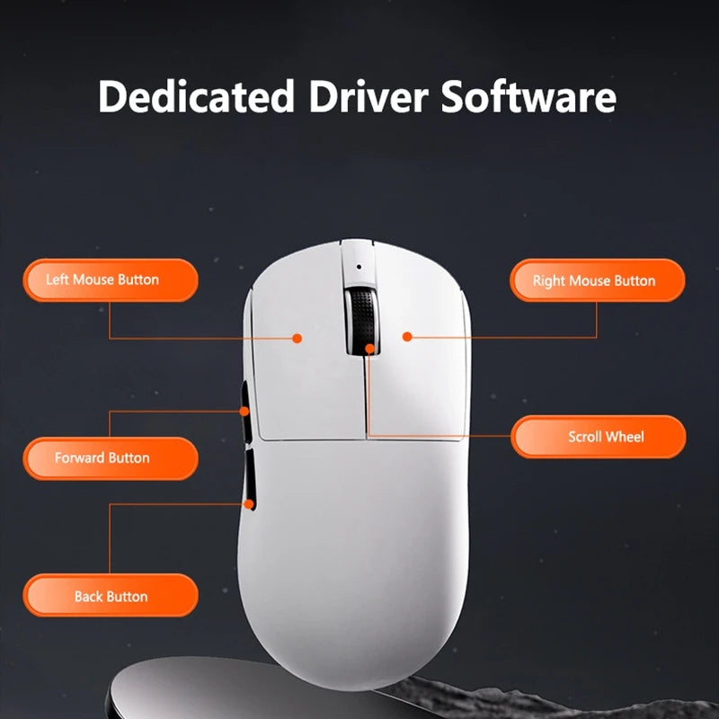 Mouse Gamer Lenovo Tri-Mode, 6000 DPI, RGB, Bluetooth y USB-C