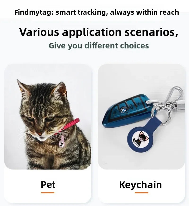 Rastreador GPS antipérdida para mascotas, localizador inteligente portátil a prueba de agua, compatible con Bluetooth, seguimiento en tiempo Real, Collar para perros y gatos, dispositivo de búsqueda