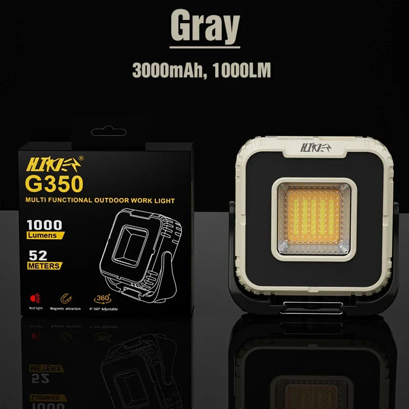 Foco LED Portátil Recargable para Exteriores