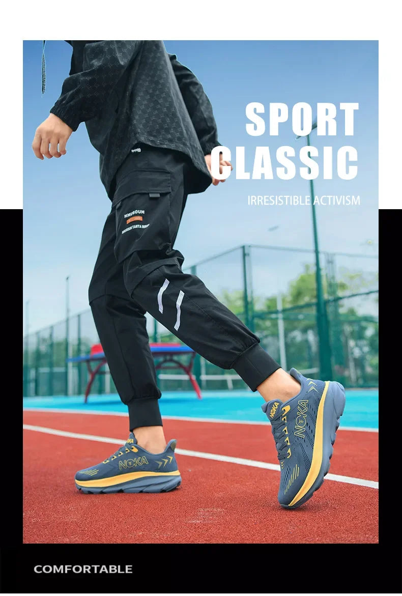 Zapatillas deportivas para hombre, transpirables, ligeras, cómodas, atléticas, antideslizantes