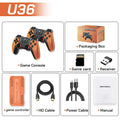 Nuevo Control de Videojuegos Retro U36 con 128 GB y Más de 50000 Juegos, Consola de Juegos Portátil para TV, Videojuego HD 4K, Regalo