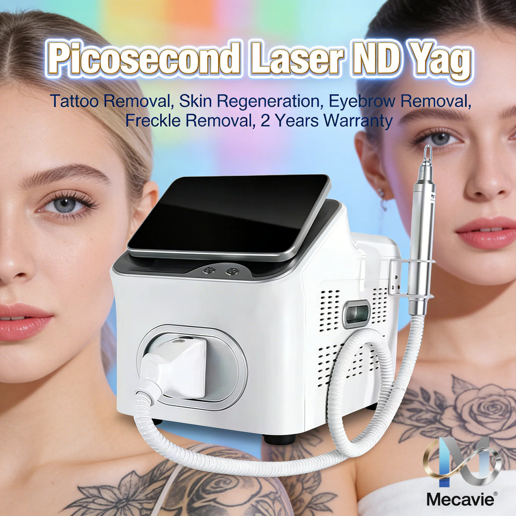 Máquina Láser Pico 532nm 1064nm para Eliminación de Tatuajes y Melasma, con Pantalla, Certificación CE/RoHS
