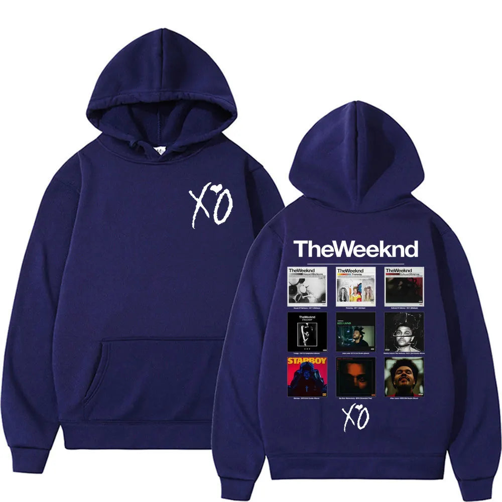 Buzo con Capucha The Weeknd | Hoodie Gráfico Unisex Hip Hop