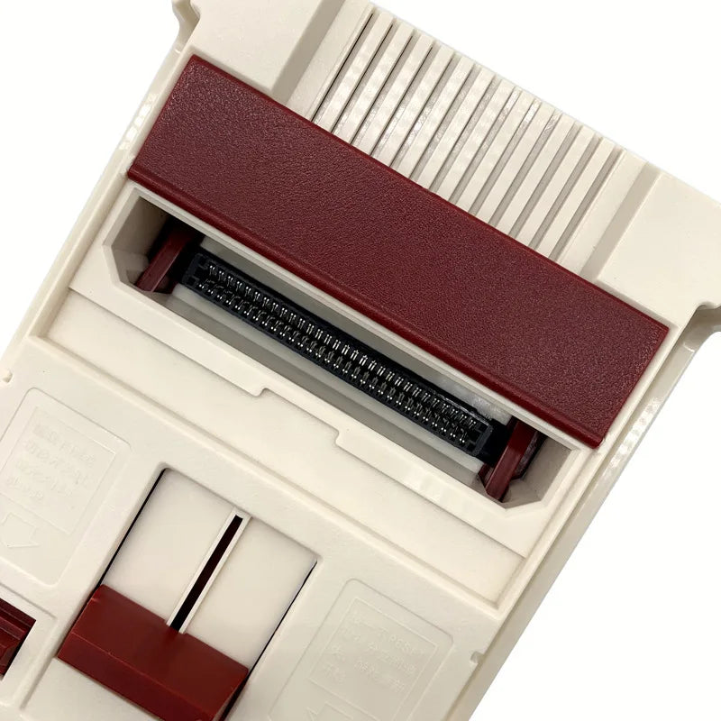 Consola FC de juegos clásicos 500 en 1, consola de juegos de ordenador familiar en rojo y blanco, salida AV de 8 bits, juegos familiares, puerto de TV y vídeo
