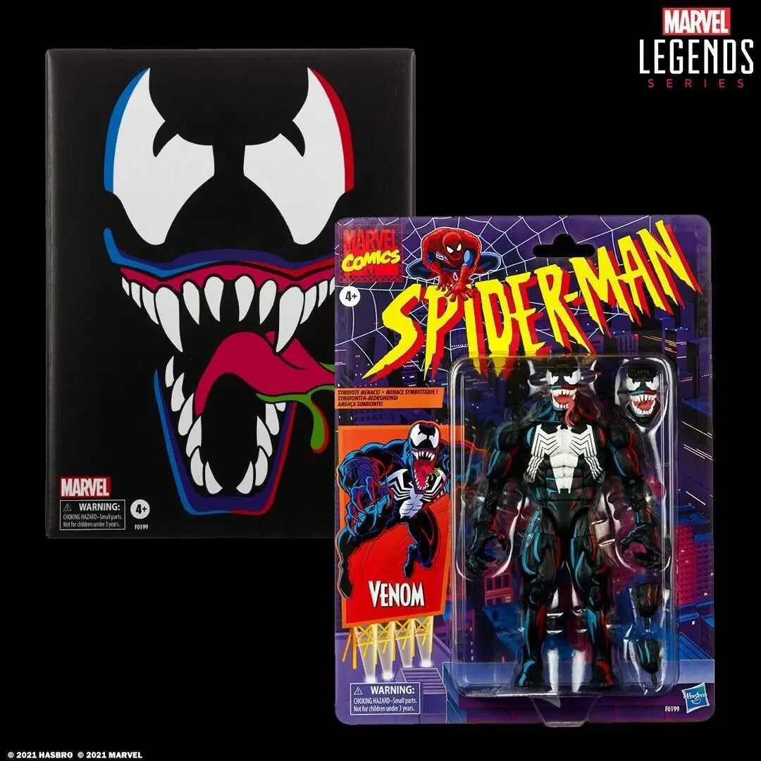 Hasbro Deadpool 80 aniversario limitado Spider Man Venom Kraven 2099 Peter Parker leyenda figura de acción colección de modelos de Anime